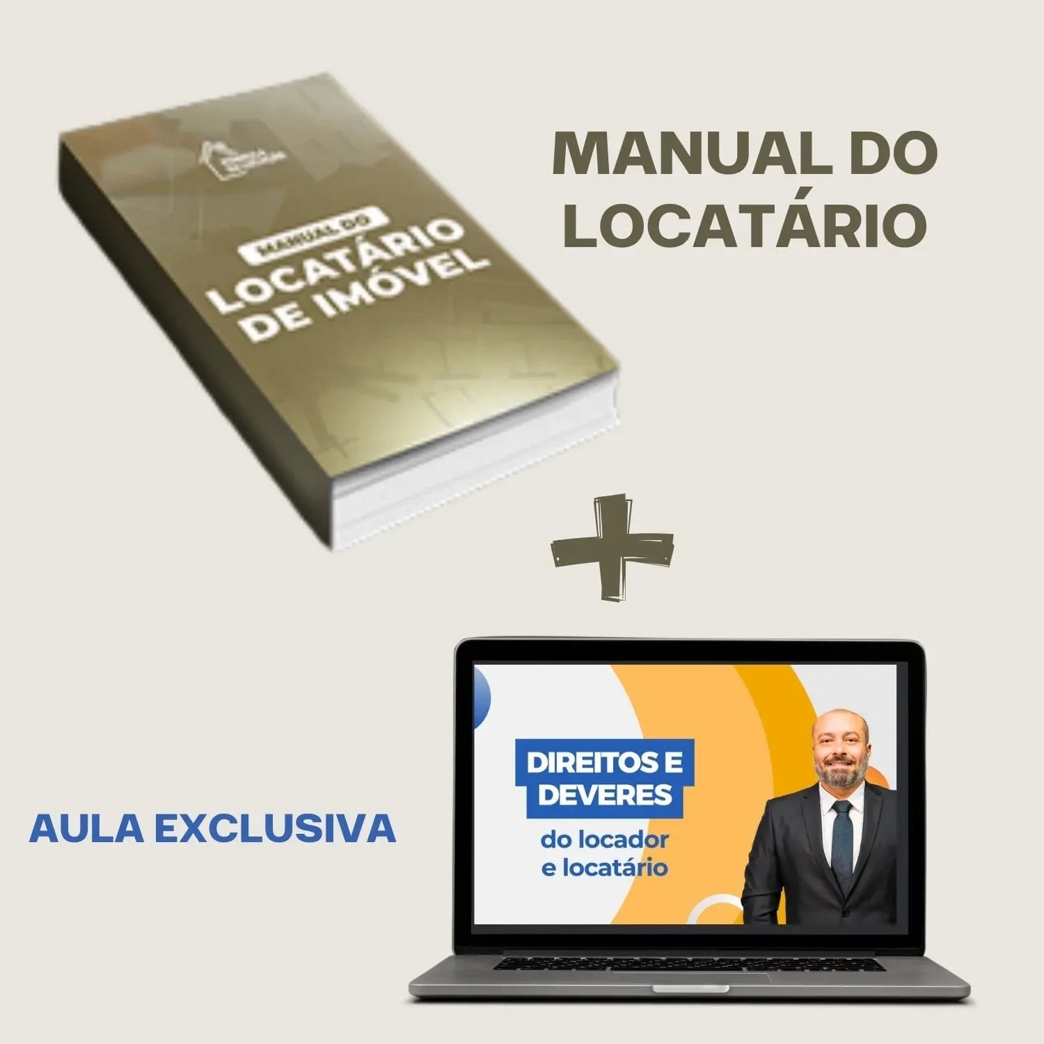 O e-book e a aula exclusiva que acompanha a compra